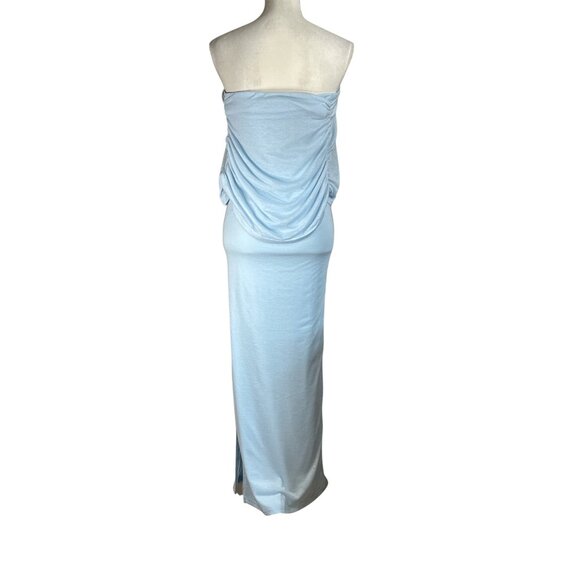 SNDYS Madrid Maxi Dress in Blue Medium New Womens Long Gown - Picture 7 of 10